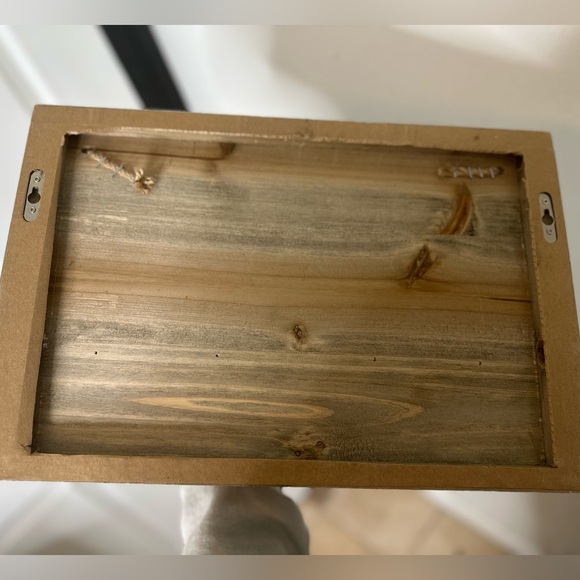 Rustic Primitive Welcome Storage Key Organizer - Picture 3 of 3